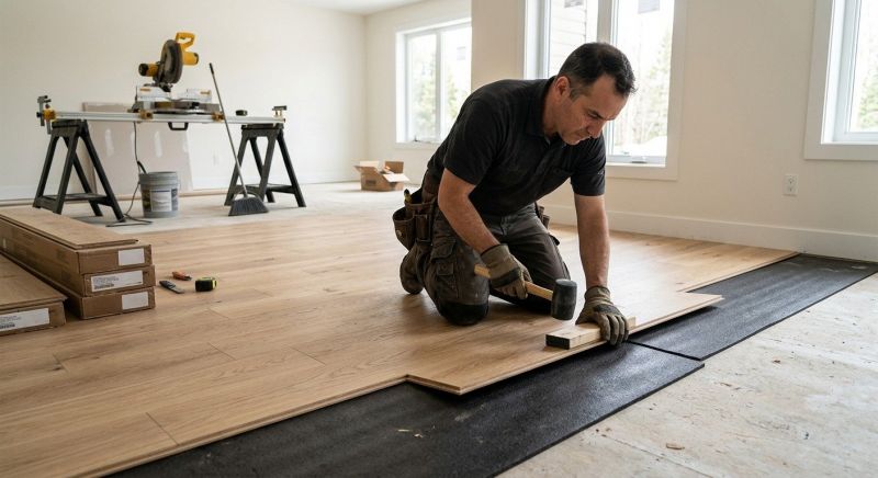Engineered Wood Installation in Union County, NC