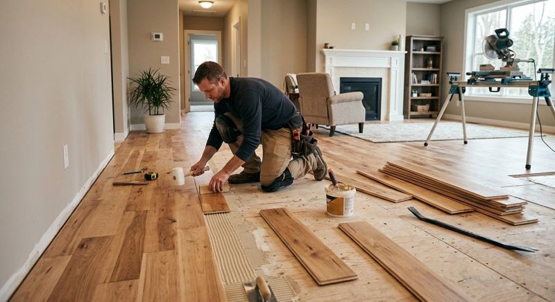 Engineered Wood Installation in Union County, NC