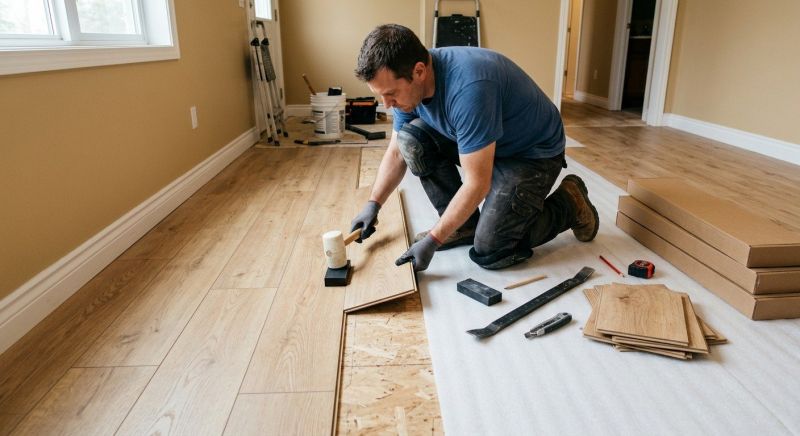 Laminate Floor Installation in Fort Mill, SC