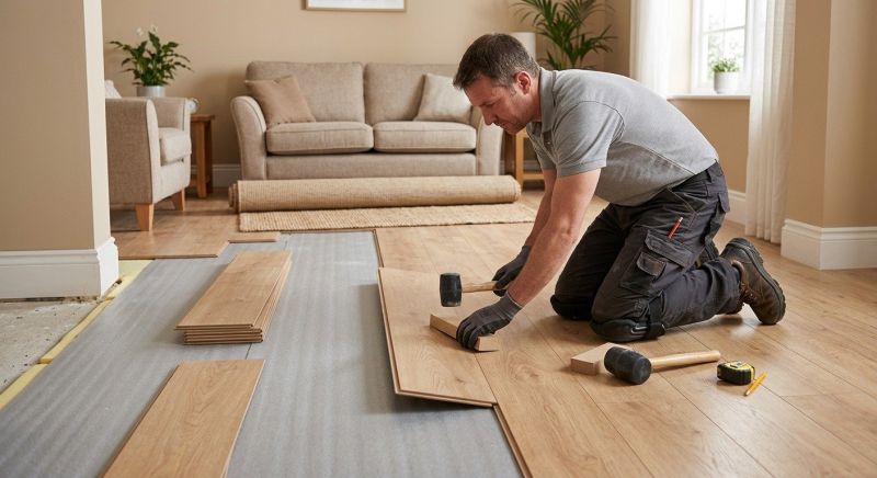 Laminate Floor Installation in Indian Trail, NC