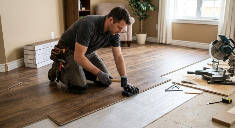 Laminate Floor Installation in Waxhaw, NC