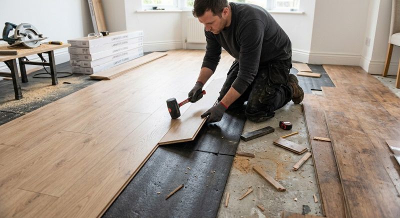 Laminate Floor Replacement in Lancaster County, SC