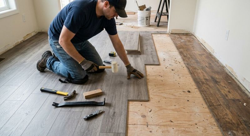 Laminate Floor Replacement in Lancaster, SC