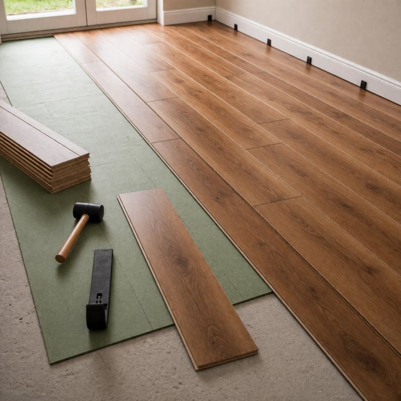 Laminate Floor Replacement in Mecklenburg County, NC