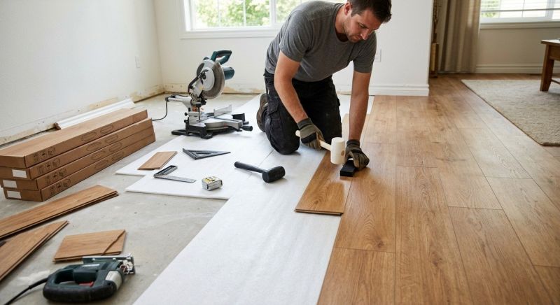 Laminate Floor Replacement in Monroe, NC