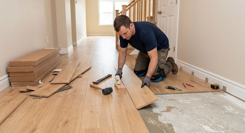 Laminate Flooring Replacement in Union County, NC
