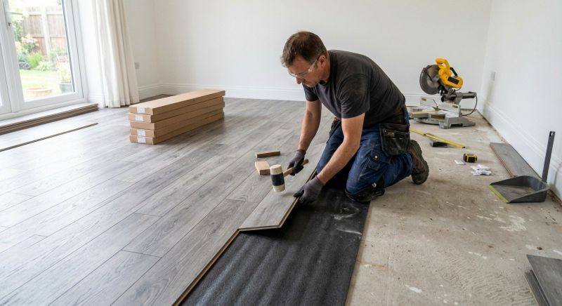 Laminate Tile Installation in Union County, NC