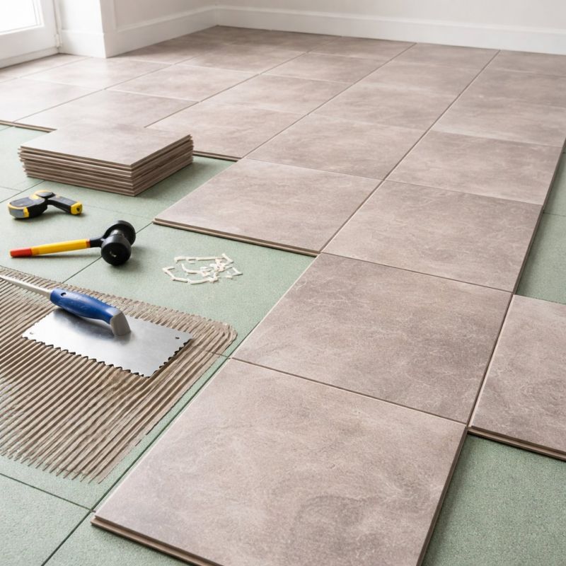 Laminate Tile Installation in Union County, NC