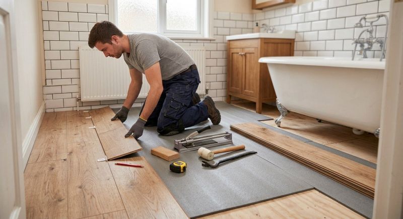 Laminate Tile Installation in Union County, NC