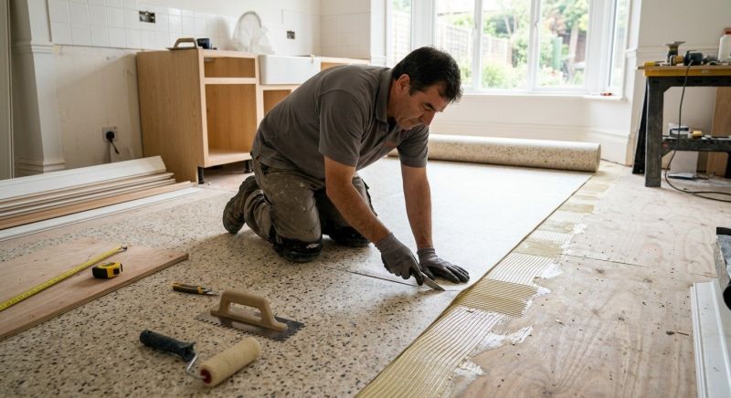 Linoleum Floor Installation in Lancaster County, SC