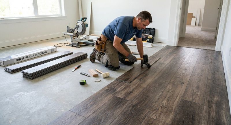 Linoleum Floor Installation in Monroe, NC