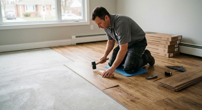 Linoleum Floor Installation in Wingate, NC