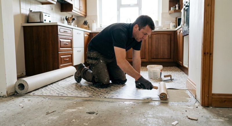 Linoleum Floor Installation in Wingate, NC