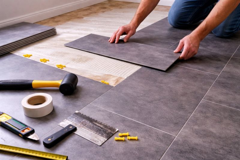 Luxury Vinyl Tile Installation in Midland, NC