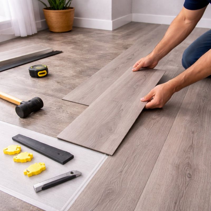 Luxury Vinyl Tile Installation in Wingate, NC