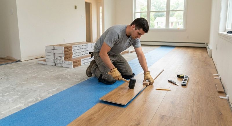 Lvt Flooring Installation in Wingate, NC