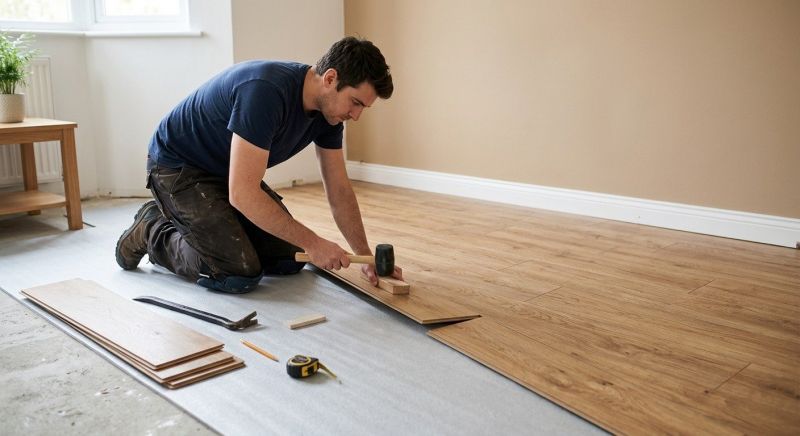 Plank Laminate Installation in Union County, NC