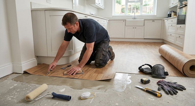 Sheet Flooring Installation in Union County, NC