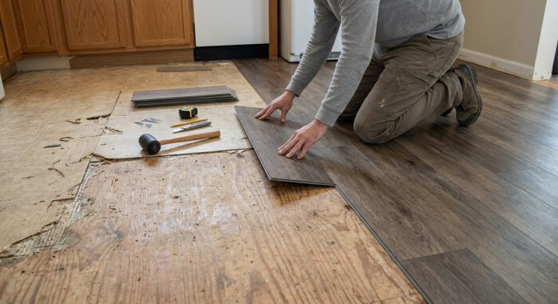 Vinyl Flooring Installation in Indian Trail, NC