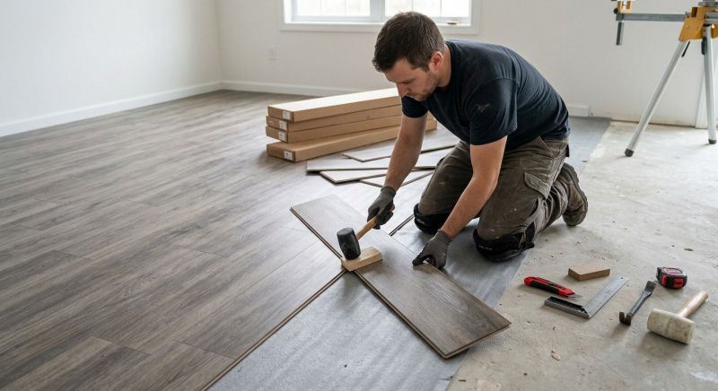 Vinyl Flooring Installation in Mecklenburg County, NC