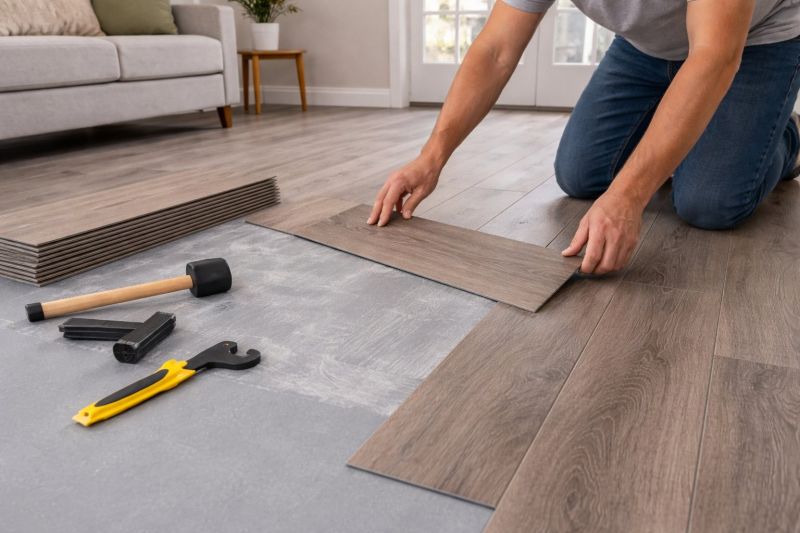 Vinyl Flooring Installation in Midland, NC